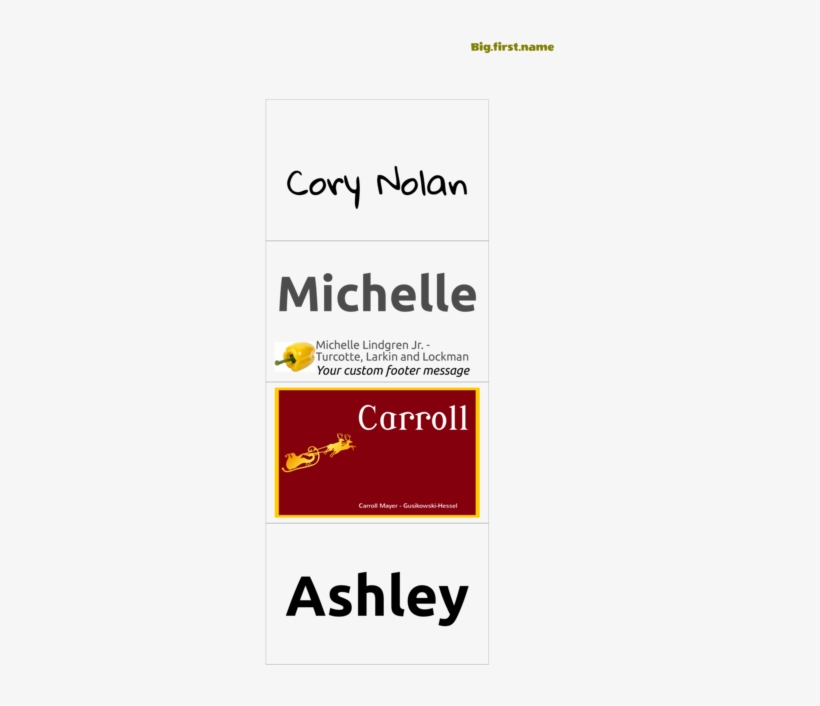 Avery Inserts Compatible Nametag For - Amber, transparent png #8769531