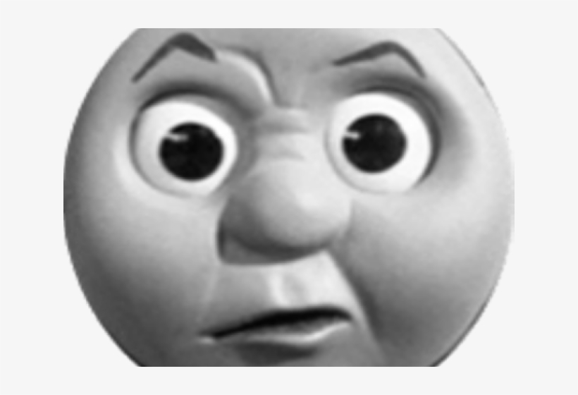 Thomas Confused Face, transparent png #8769565
