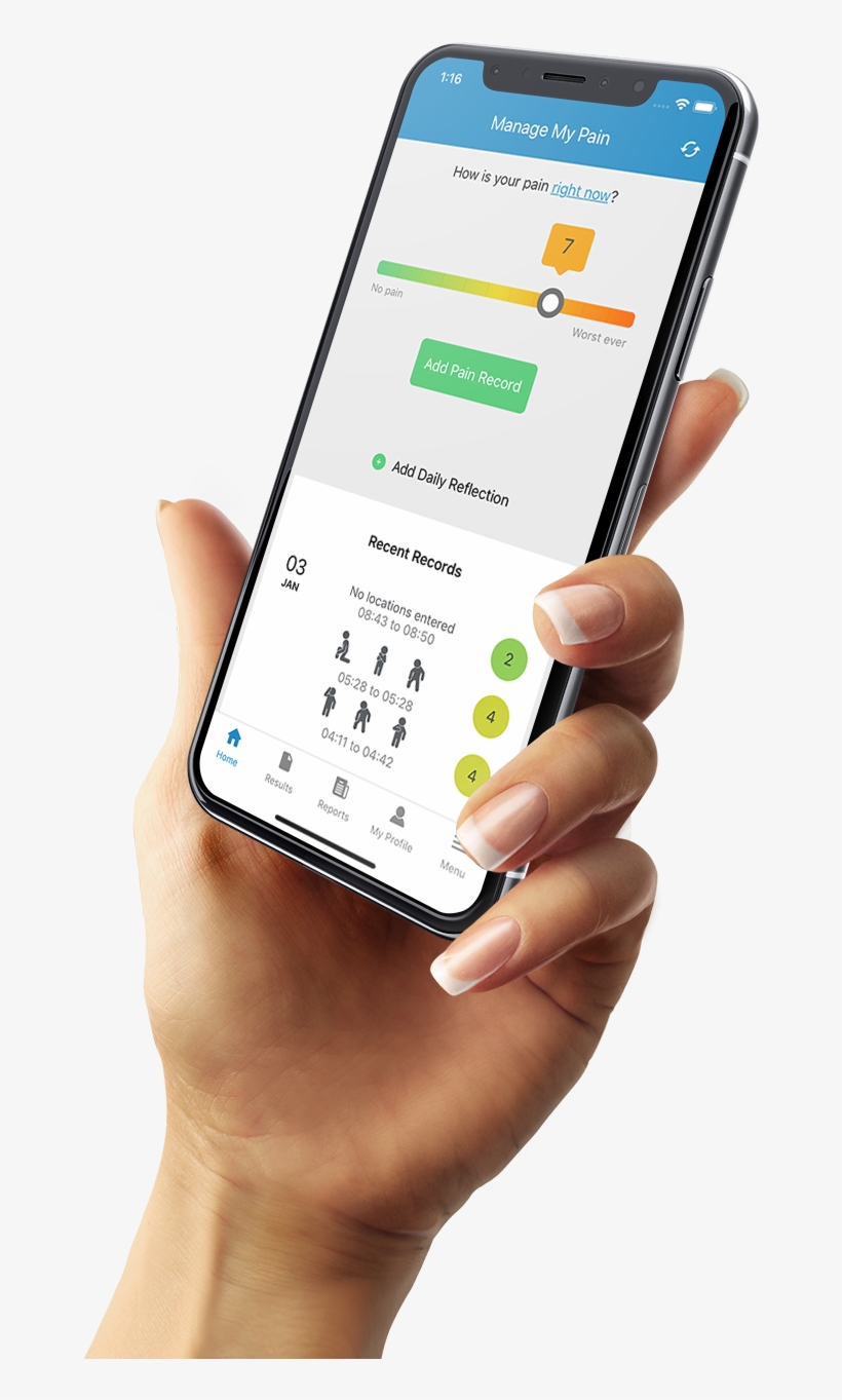 Track, Analyze, & Share Your Pain - Smartphone, transparent png #8769709
