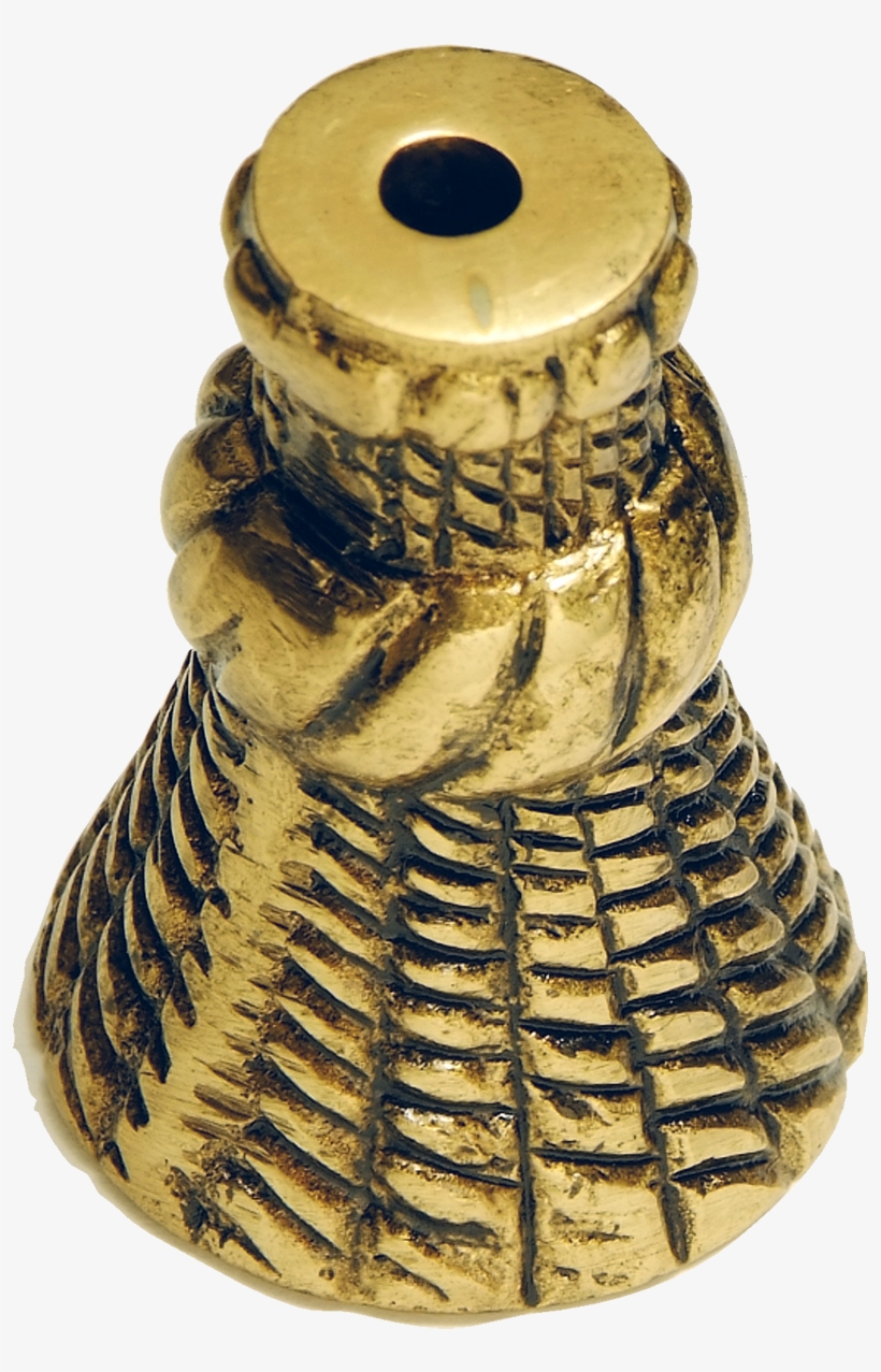 Brass Tassel Cord Weight, Diameter - Brass, transparent png #8769734