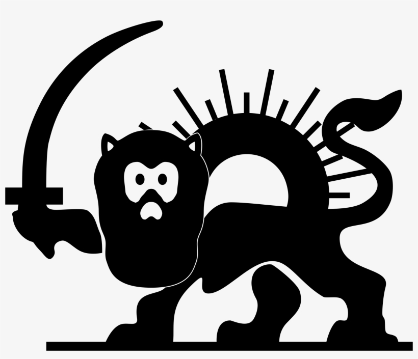 Big Image - Rode Leeuw Met Zon, transparent png #8770382