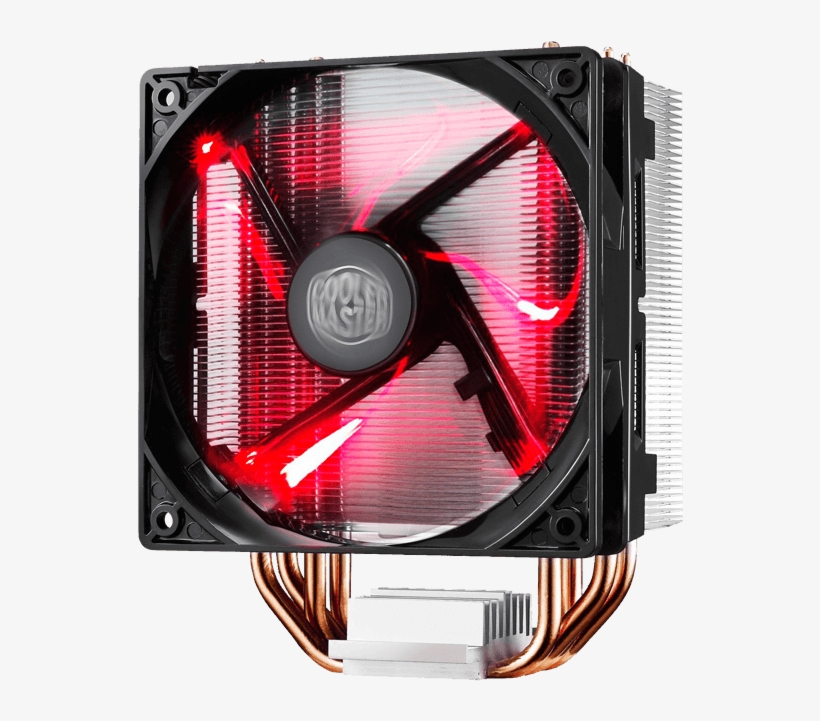 Hyper 212 Led, 160mm Height, 150w Tdp, Copper/aluminum - Cpu Cooler, transparent png #8770587