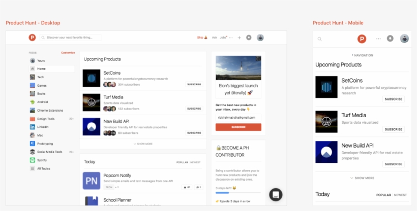 They Use A Text-based Navigation On Their Mobile And - Hamburger Menu Ui Web, transparent png #8770900