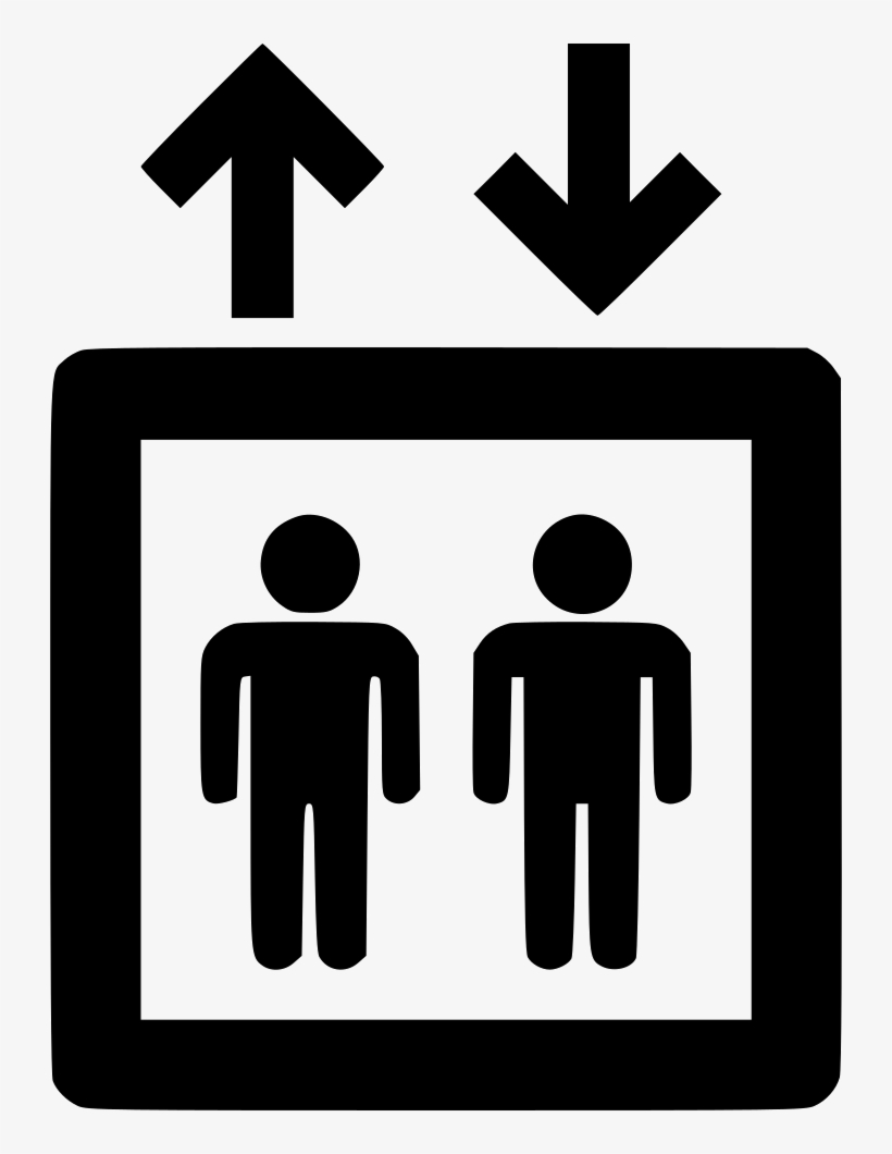Lift Svg Png Icon Free Download 553687 Onlinewebfonts - Elevator Symbol, transparent png #8772116