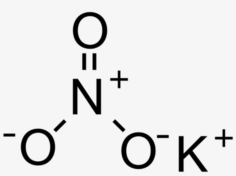 Wikipedia User Bobamnertiopsis - Nitrato De Potasio Estructura De Lewis, transparent png #8772258