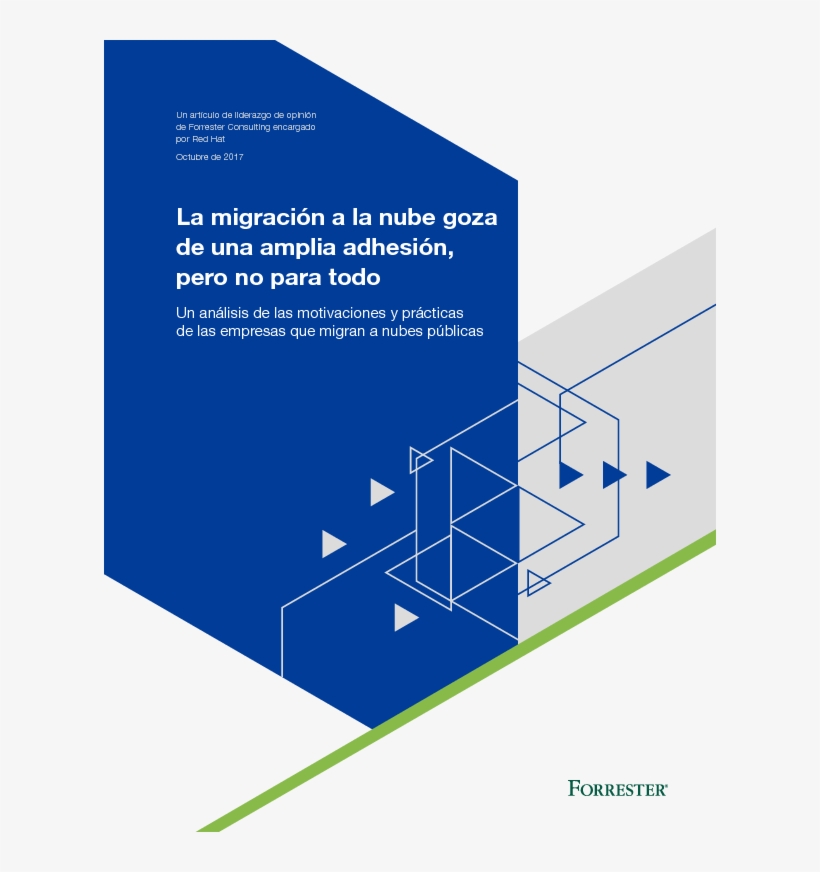 La Migración A La Nube Goza De Una Amplia Adhesión, - Forrester Research, transparent png #8772618