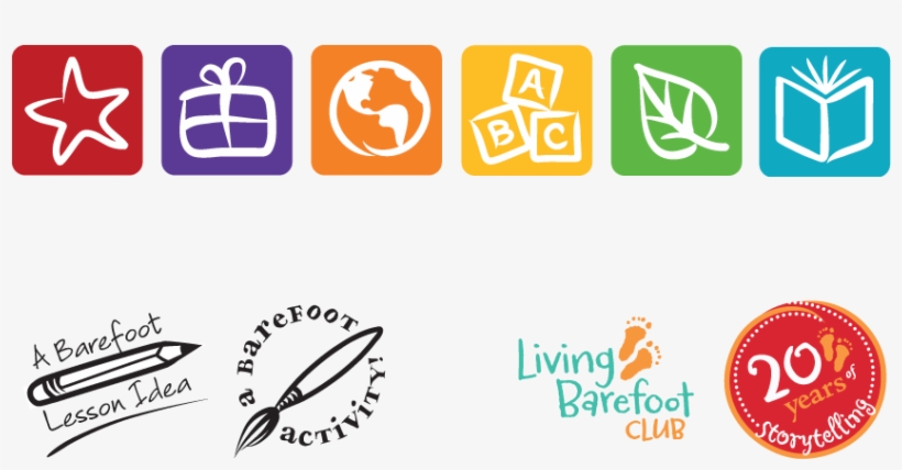 Barefoot Books Icon Design - Barefoot Books, transparent png #8772839