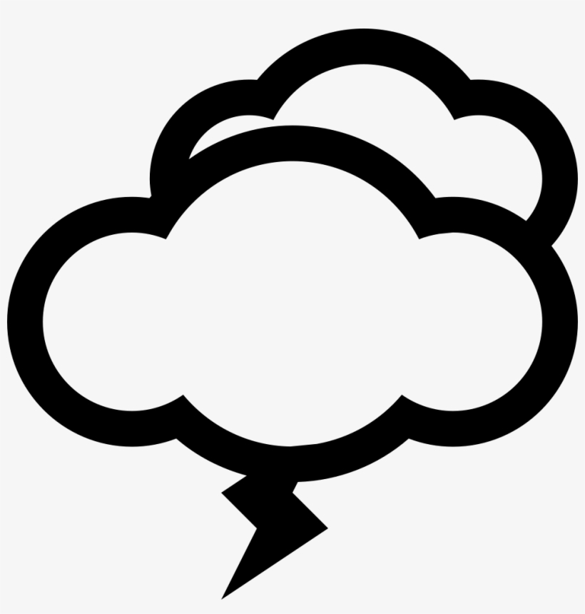 Png File Svg - Cloud Flash Icon, transparent png #8773324