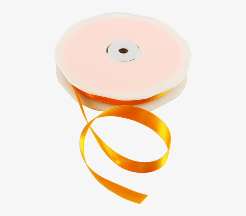 Ribbon, 16mm, 50m, Orange - Circle, transparent png #8774183