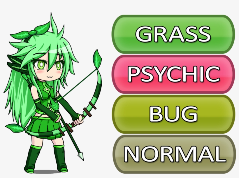 Gacha World In The Style Of Pokemon - Cartoon, transparent png #8775174