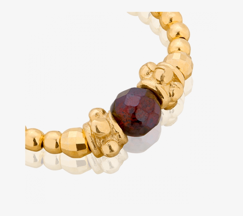 Ring With Garnet - Bead, transparent png #8775383