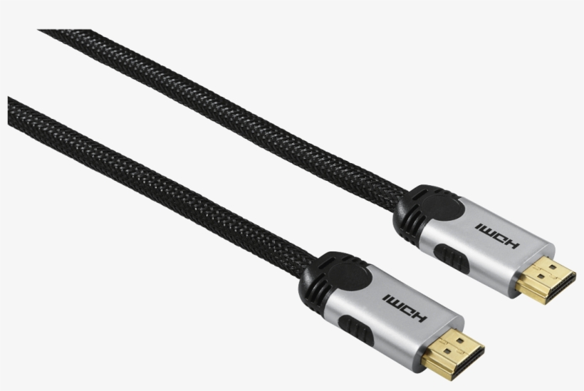 High Speed Hdmi™ Cable, Plug - Usb Cable, transparent png #8775732