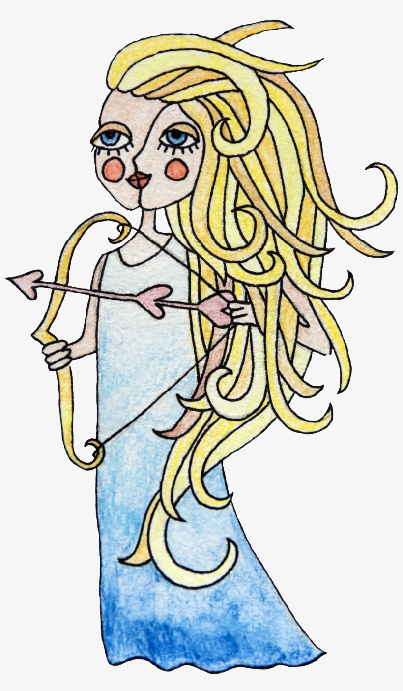 They Feel A Kind Of Security In Exploration - Pensil Girl, transparent png #8775920