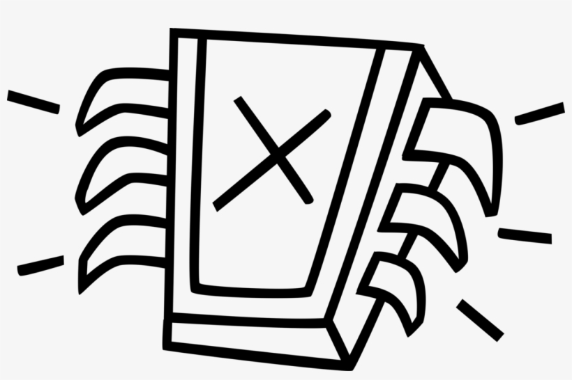 Vector Illustration Of Computer Integrated Circuit, transparent png #8776120