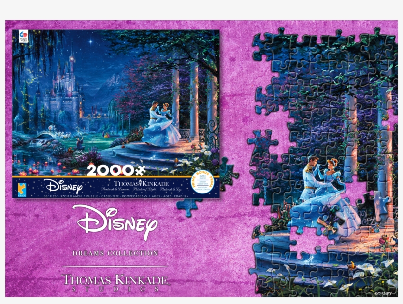 Cinderella 2000 Piece Puzzle From Ceaco - Disney, transparent png #8776361