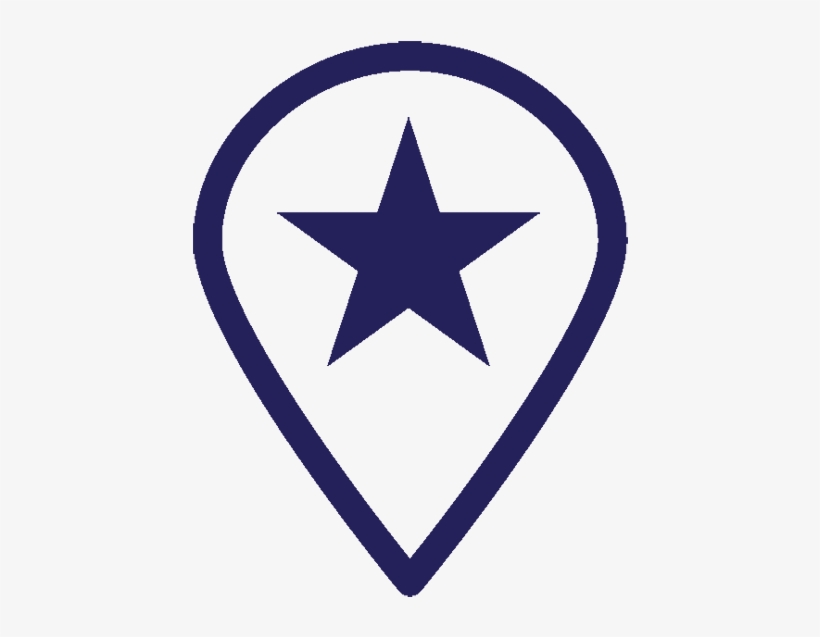 Locally Owned - Black Star In Circle Logo, transparent png #8776443