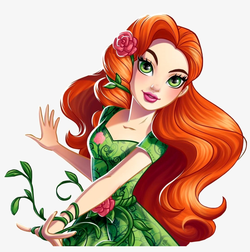 Hd Profile Art - Poison Ivy Dc Super Hero Girls, transparent png #8776834