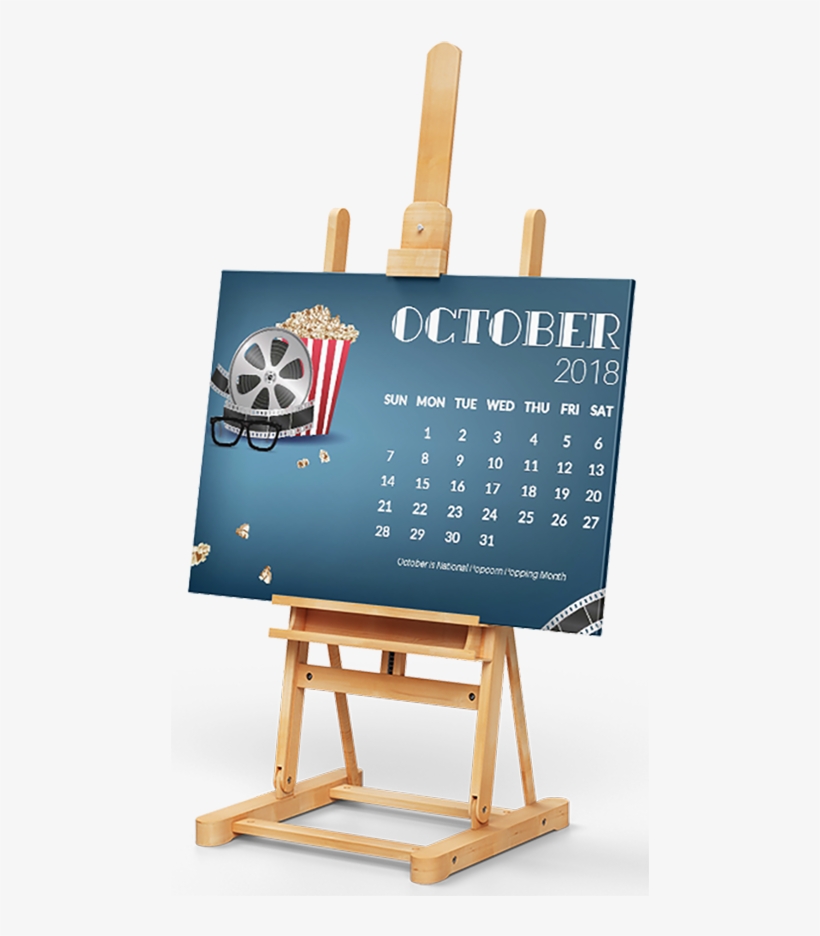 Movie Easel Small - Plywood, transparent png #8777001