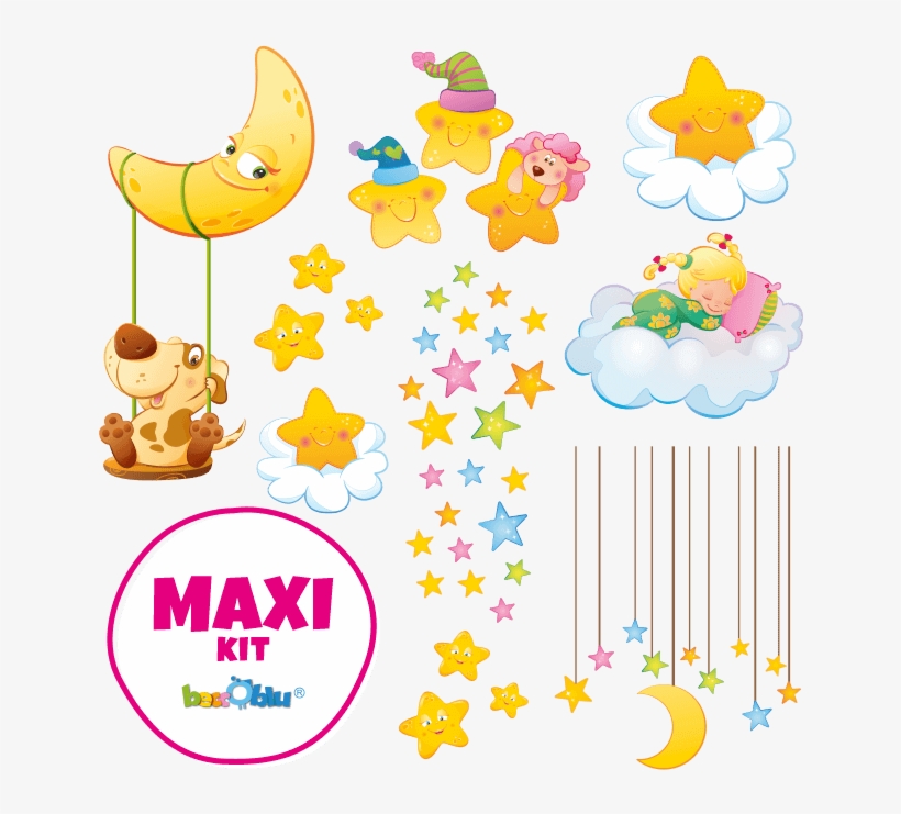 Disegno Luna Con Altalena, transparent png #8777042