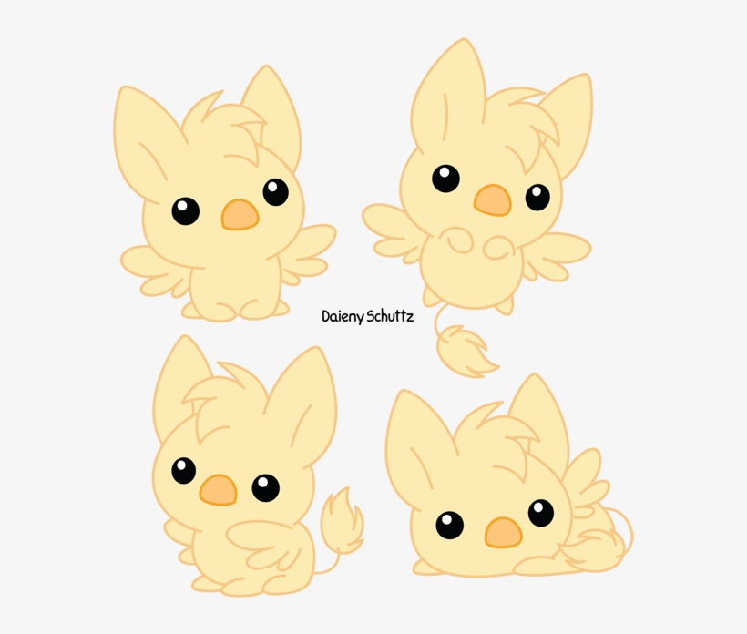 Griffin Clipart Kawaii Cute Chibi Griffin Free Transparent Png Download Pngkey