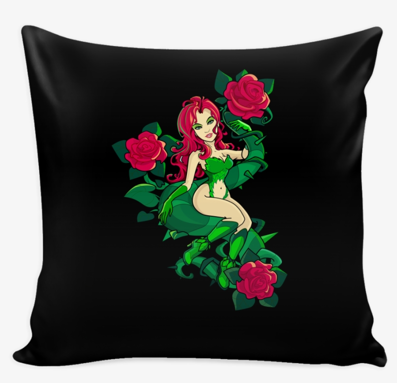 Poison Ivy Pillow Cover - Queen Was Born On January 14th, transparent png #8777152