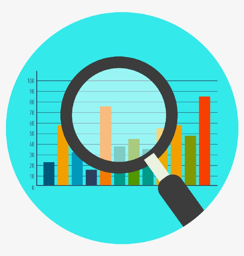 Analytics Icon Circle - Analytics Search, transparent png #8777223