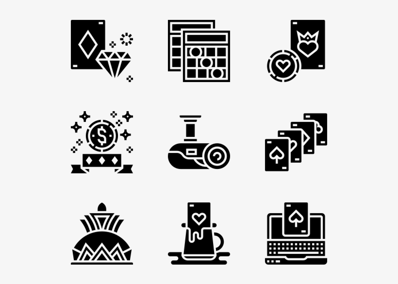 Casino - Cyber Security Icons, transparent png #8777400