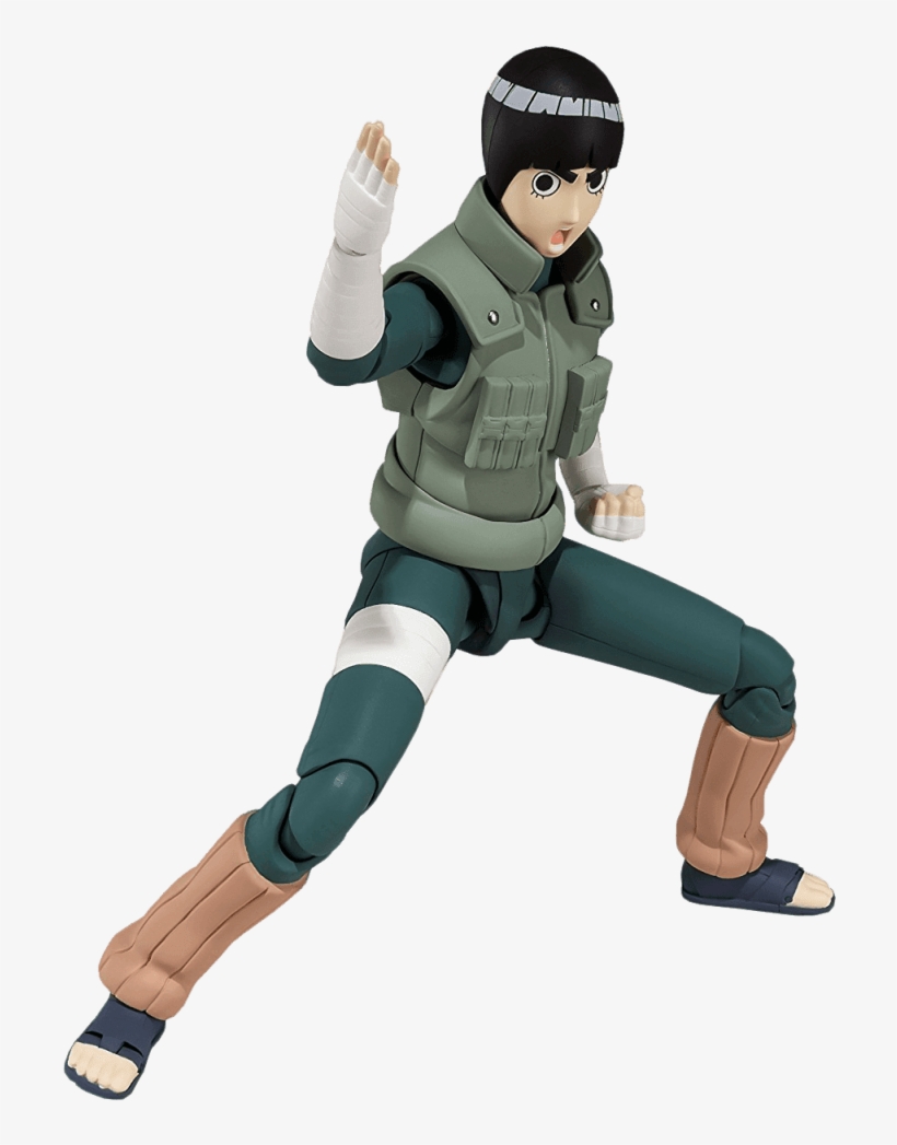 Boneco Rock Lee Naruto Shippuuden - Sh Figuarts Naruto Rock Lee, transparent png #8777527