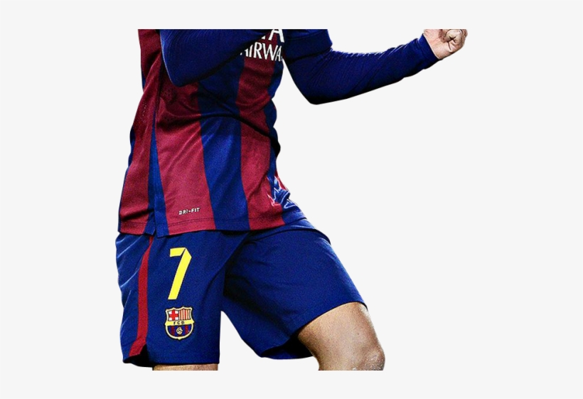 Barcelona Clipart Png - Football Player Barcelona Png, transparent png #8777617