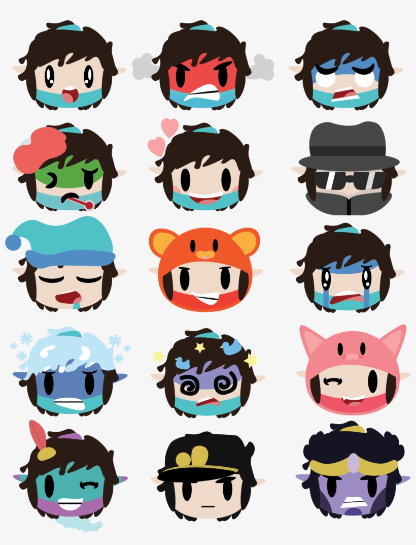 Artying Emojis - Cartoon, transparent png #8777696