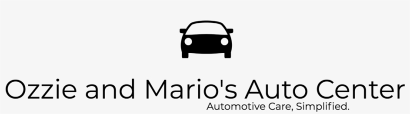 Ozzie And Mario's Auto Center Logo Black, transparent png #8778217