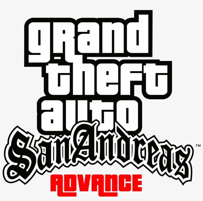 Add Media Report Rss Gta San Andreas Advance Logo - Grand Theft Auto: San Andreas, transparent png #8778222