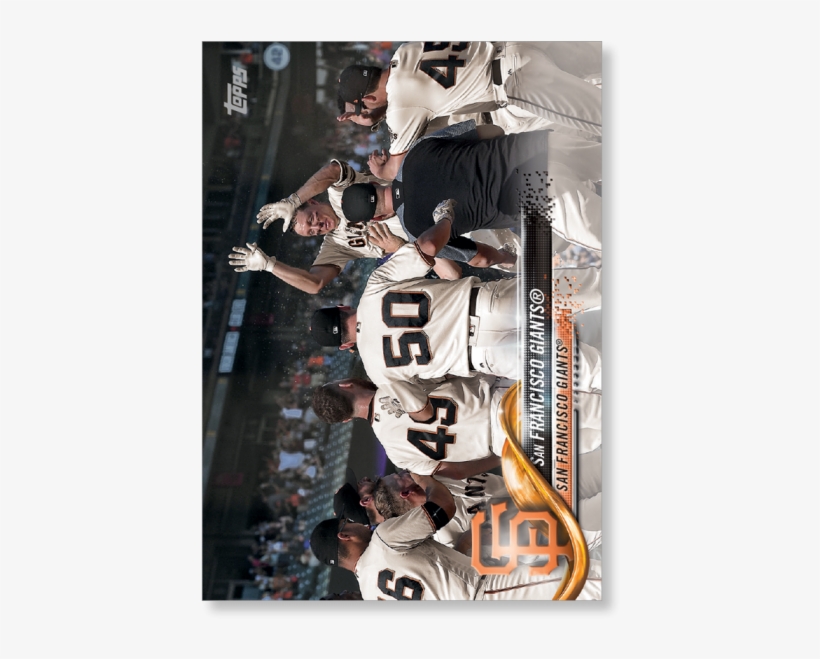 2018 Topps Baseball Series 2 San Francisco Giants - Poster, transparent png #8778450