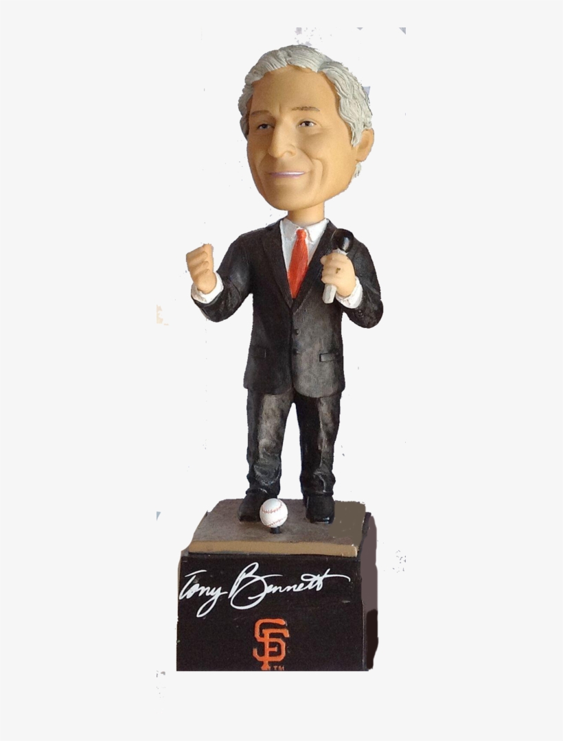 Tony Bennett Singing Bobble Sf Giants Sga 2011 San, transparent png #8778591