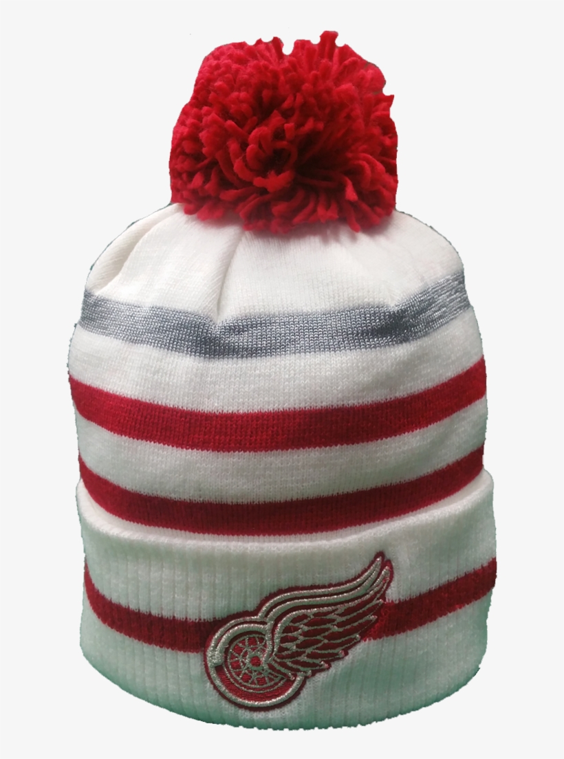 Detroit Red Wings Centennial Classic Pom Toque More - Beanie, transparent png #8778960