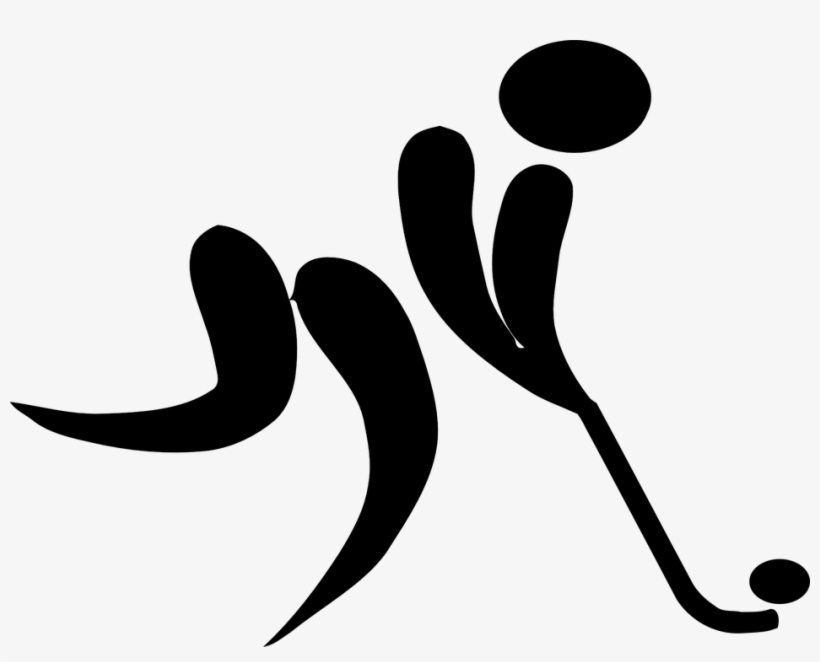 Hockey - Ice Hockey Stick Figure, transparent png #8779099