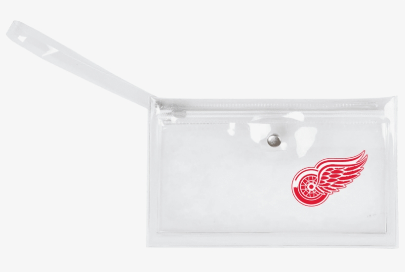Photo Of Detroit Red Wings Clear Ticket Wristlet By - Detroit Red Wings, transparent png #8779199