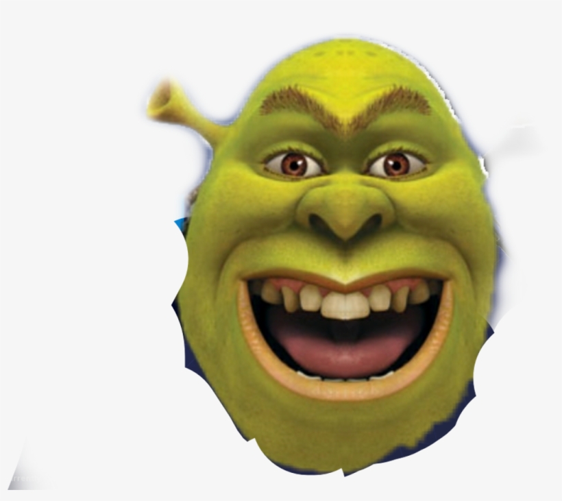 Meme Sticker - Battleblock Theater Custom Heads Shrek, transparent png #8780117