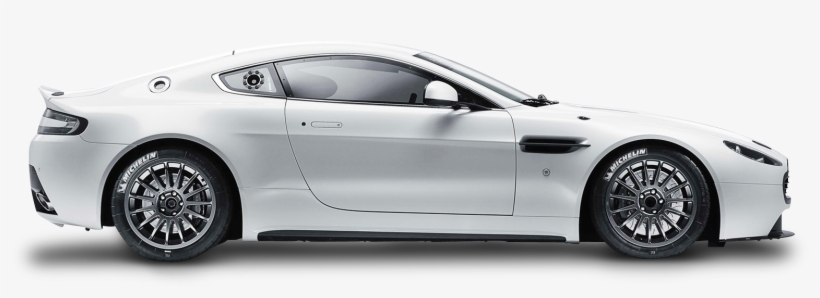 Aston Martin Vantage Gt4 White Car - High Resolution Car Png, transparent png #8780235