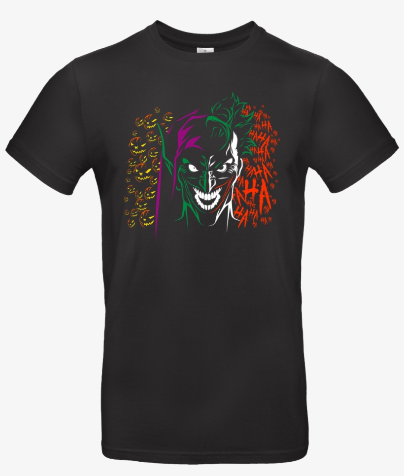 Albertocubatas Joker 2face T-shirt B&c Exact - T-shirt, transparent png #8780760