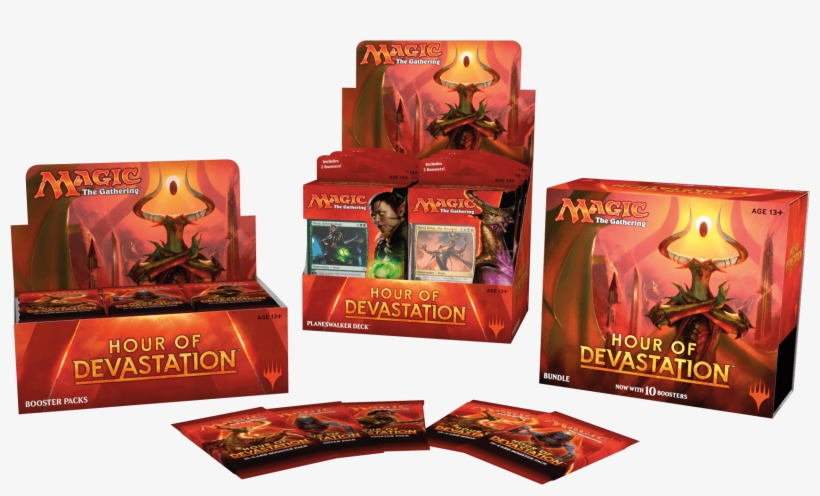 Magic The Gathering Hour Of Devastation Prerelease - Tabletop Game, transparent png #8780951