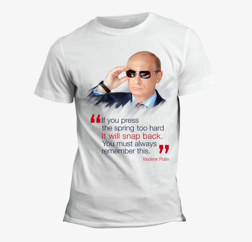 Putin Snap Back - T-shirt, transparent png #8781241