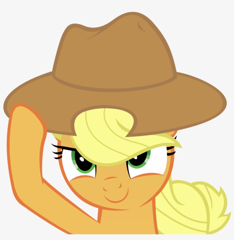 Mastermcnugget, Safe, Simple Background, Transparent - Applejack, transparent png #8781742
