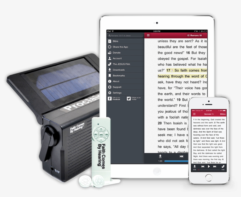 Audio Bible Devices - Mobile Phone, transparent png #8781844