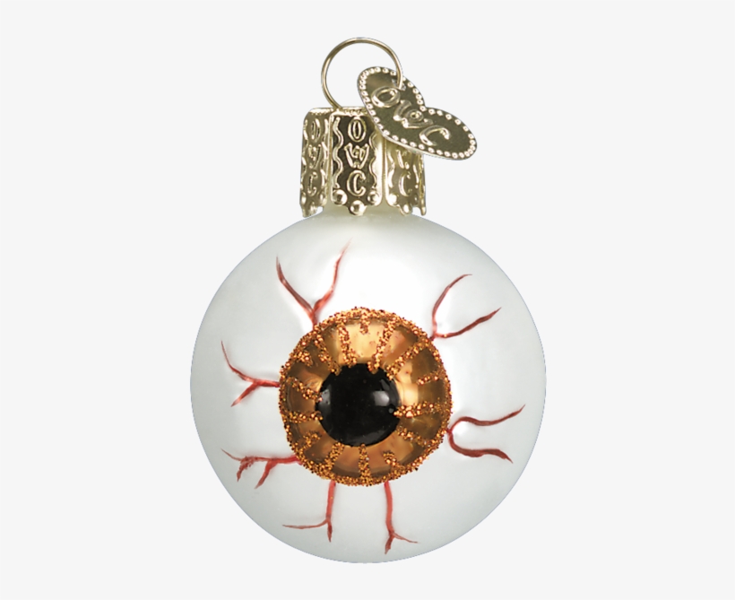 Old World Christmas Blown Glass Evil Eye Ornament - Eyeball Christmas Ornaments, transparent png #8782181