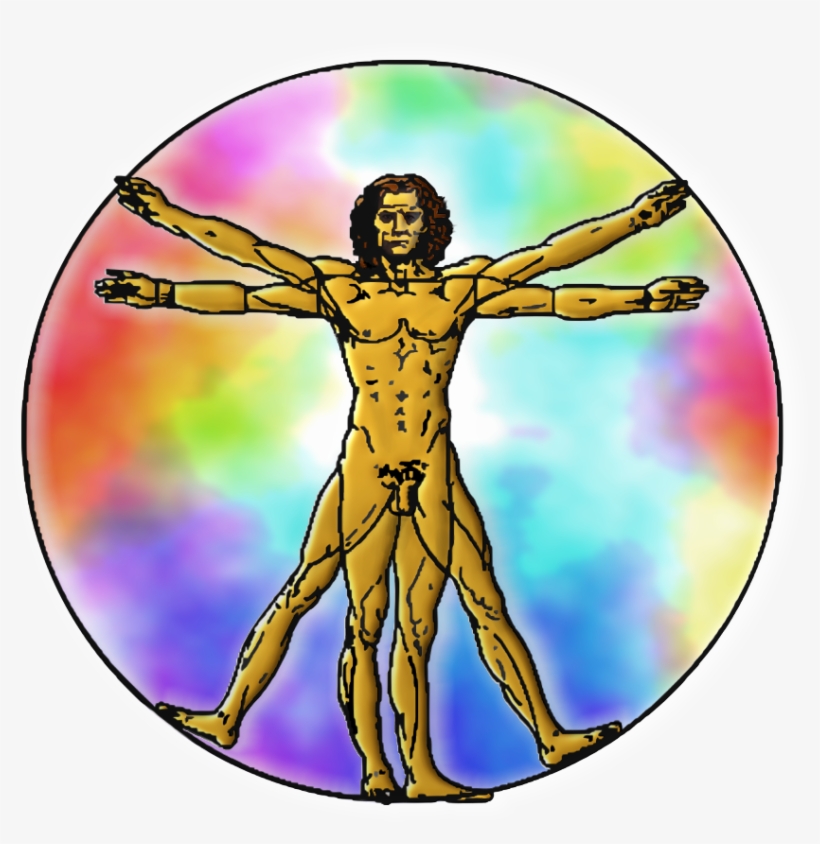 Vitruvian Man, transparent png #8782514
