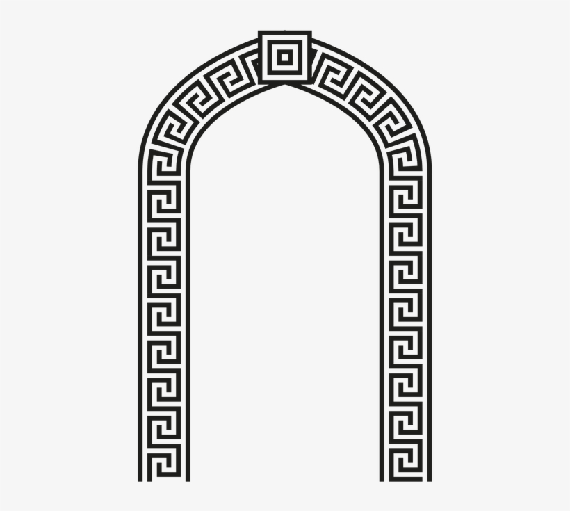 Hercules Png - Greek Key Pattern Circle, transparent png #8783247