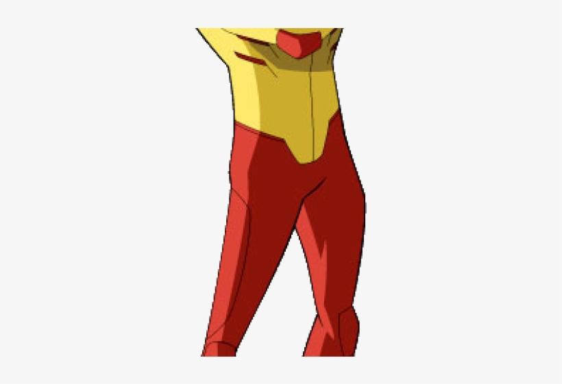 Flash Clipart Kid Flash - Cartoon, transparent png #8783849