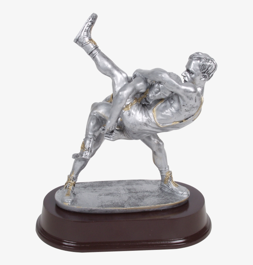 Double Action - Pro Wrestling Wrestling Trophy Png, transparent png #8784459