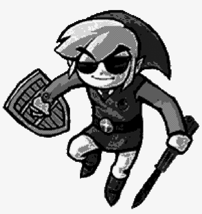 Dannyy - Four Sword Artwork, transparent png #8784793